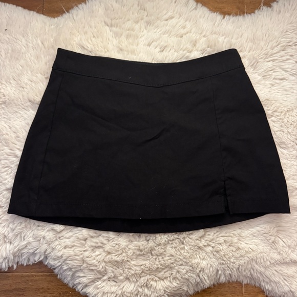 Black Garage Mini Skirt - Picture 1 of 4
